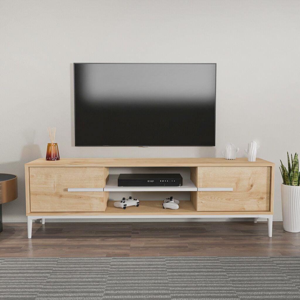 Hanah Home TV ormarić Eslem, 120x43,6x29,6 cm, Hrast