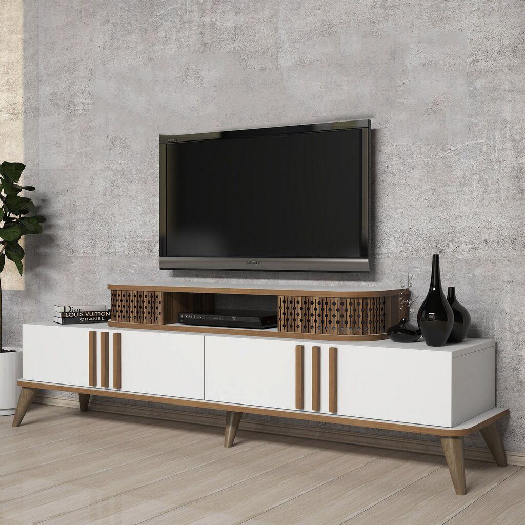Hanah Home TV komoda Eylul, 168x39x51 cm, Bijela