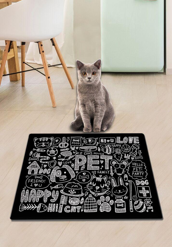 Conceptum Hypnose Mat za mačke Trois, 40x60, crna