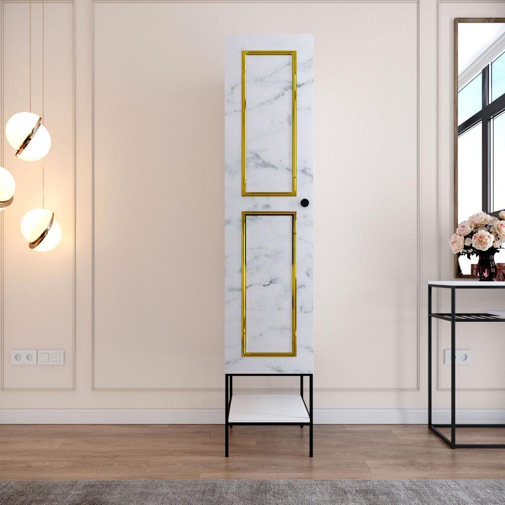 Hanah Home Ormar Martin 1, 42x200x50 cm, Bijela