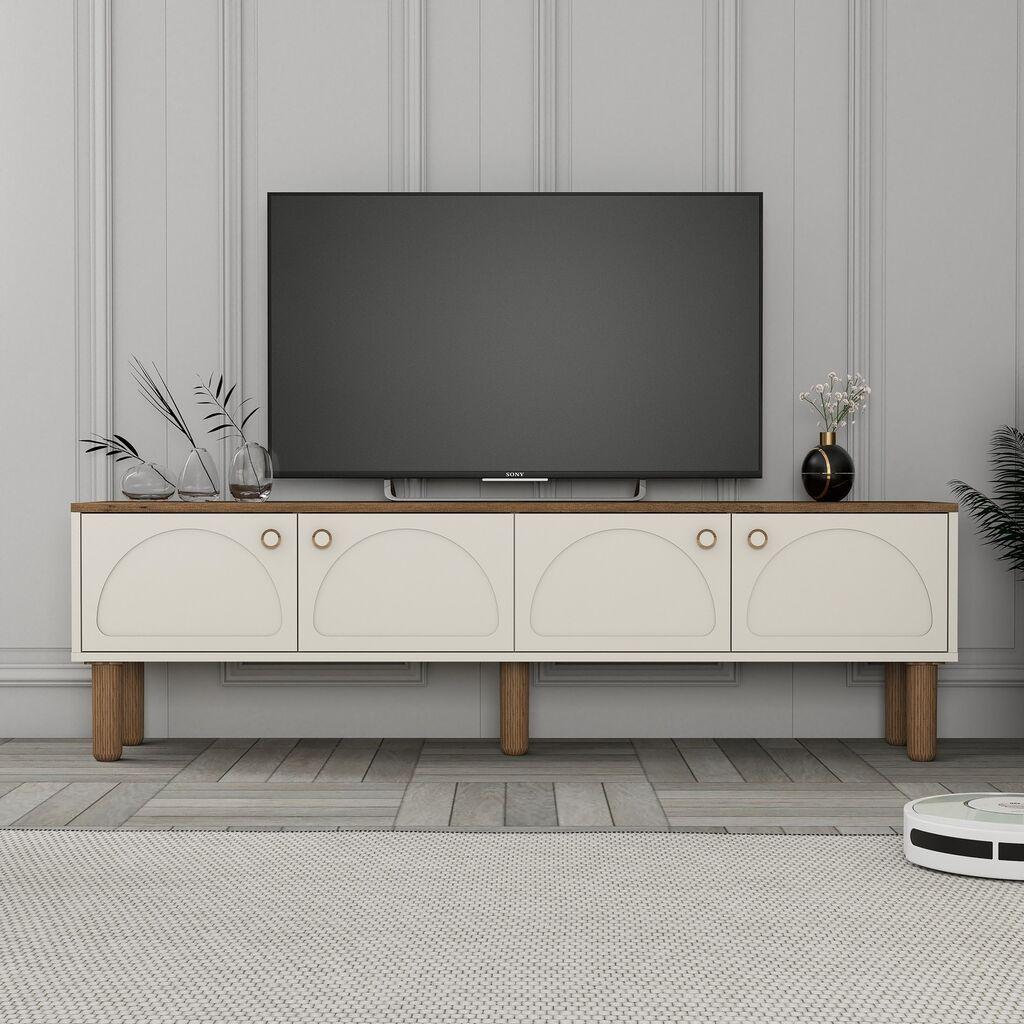 Hanah Home TV ormarić Bohem 851, 180x53x35 cm, Krem