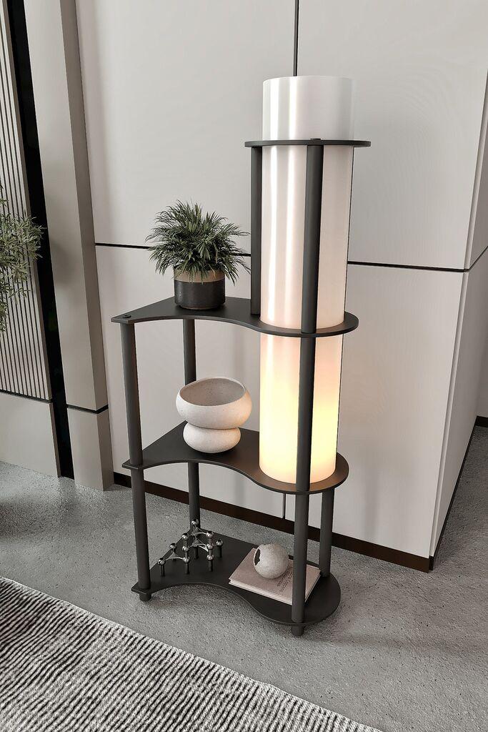 Opviq podna lampa KS-11121, 17x120 cm, IP20, crna