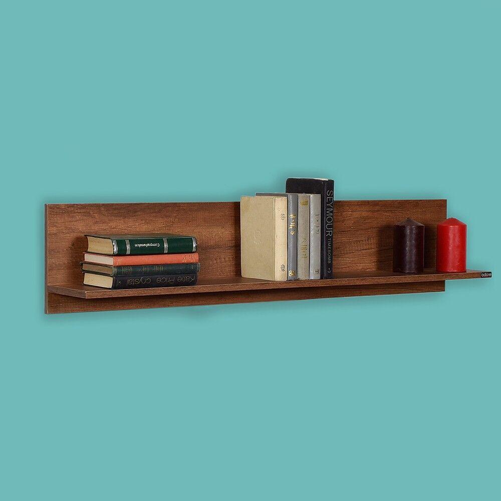 Hanah Home Zidna polica Raf-11-Oo-1, 120x25x20 cm, Smeđa