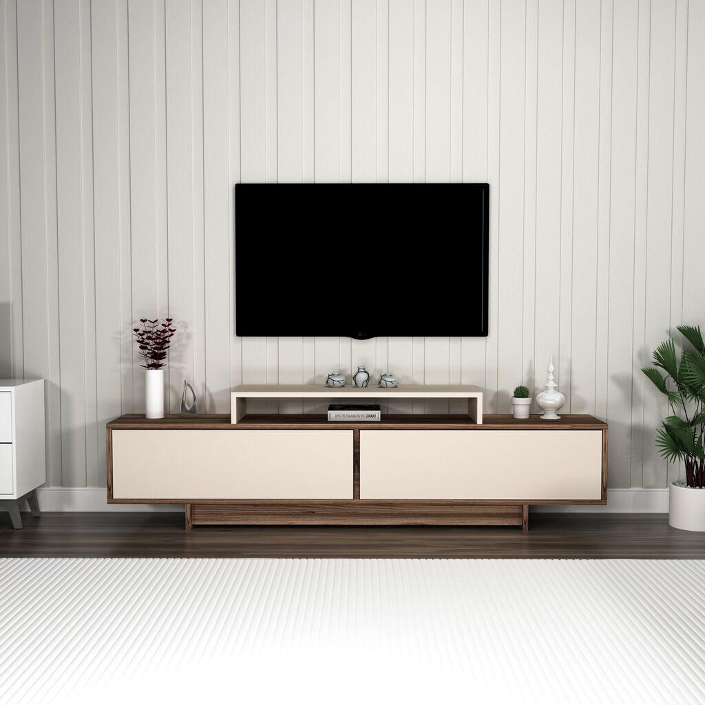Hanah Home TV ormarić Grasyas, 180x50,2x29,6 cm, Bež