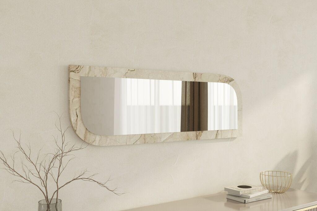 Hanah Home ogledalo Arni, bež