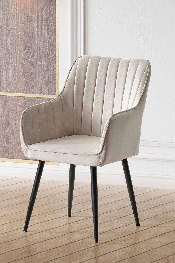Hanah Home Fotelja Novo, 46x89x44 cm, Krem