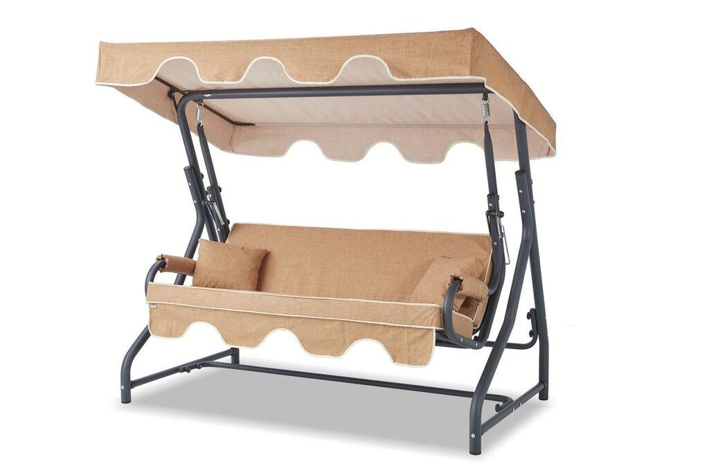 Hanah Home vrtna ljuljaška Olea, 200x170x110cm, bež