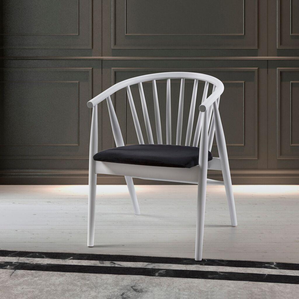 Hanah kućna stolica Albero50, 55x77x47 cm, bijela