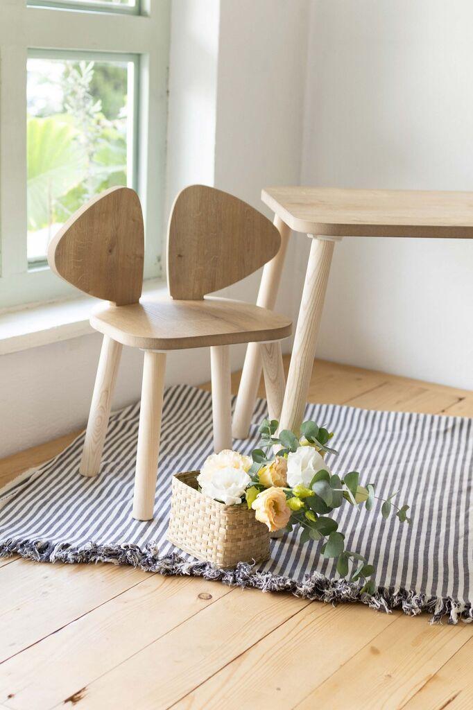 Hanah Home Set dječji stol i stolica Mickey, smeđa