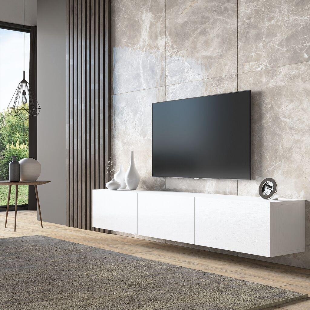 Hanah Home TV ormarić FRN-12014, 180x30x32 cm, Bijeli