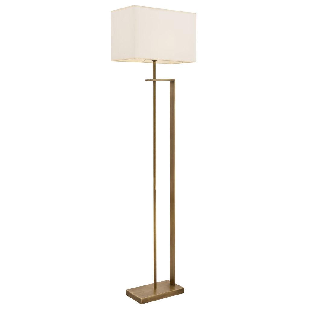 Opviq podna lampa LM-9109-1E, 170x42x22 cm, zlatno-bijela