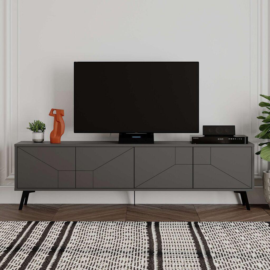 Hanah Home Dune TV komoda, 180 cm, antracit