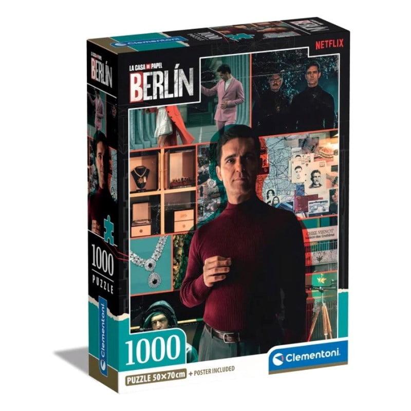Clementoni Slagalica Berlin Compact Box - 2, 1000 dijelova