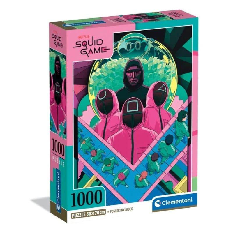 Clementoni Slagalica Squid Game 2 - 2024, 1000 dijelova
