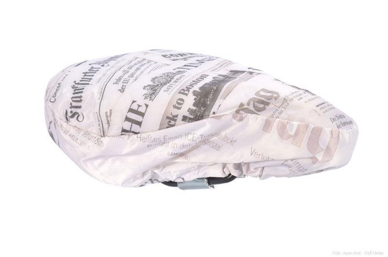 M-Wave Navlaka za sjedište za bicikl , Bijelo-crna