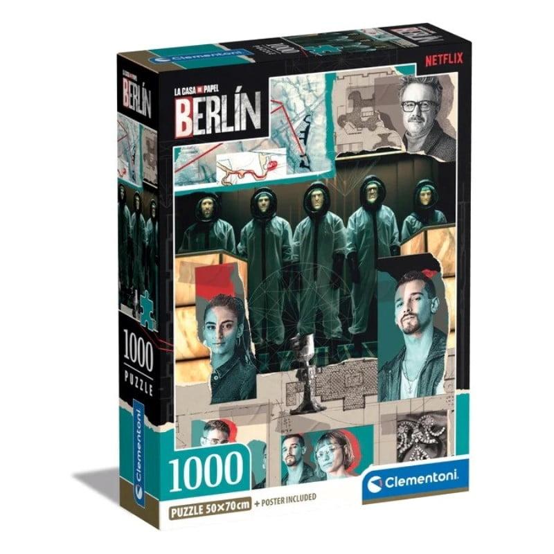 Clementoni Slagalica Berlin Compact Box, 1000 dijelova