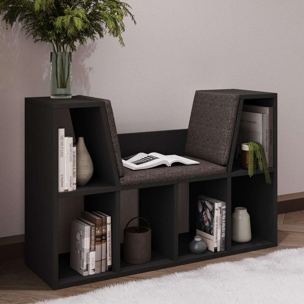 Hanah Home Bookshelf Livora, 103x63x30 cm, antracit