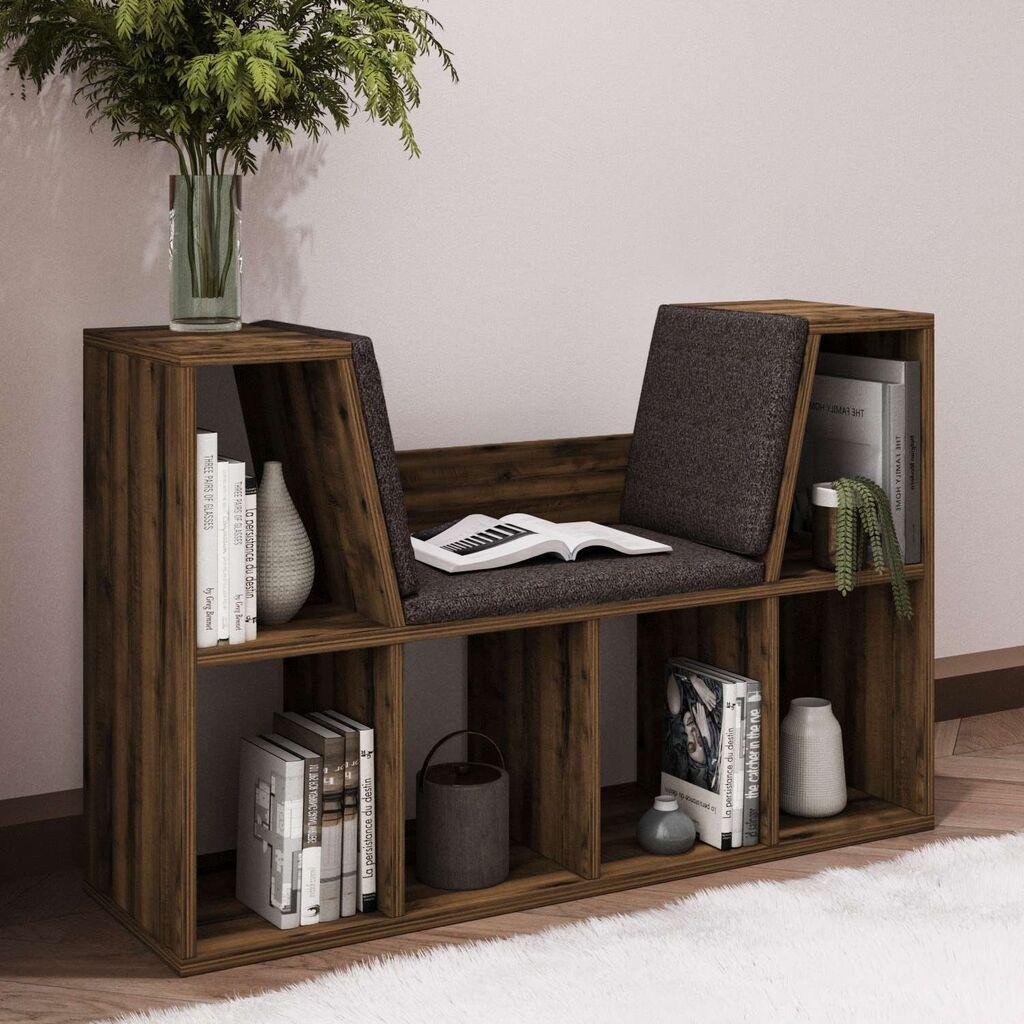 Hanah Home Bookshelf Livora, 103x63x30 cm, Boja oraha