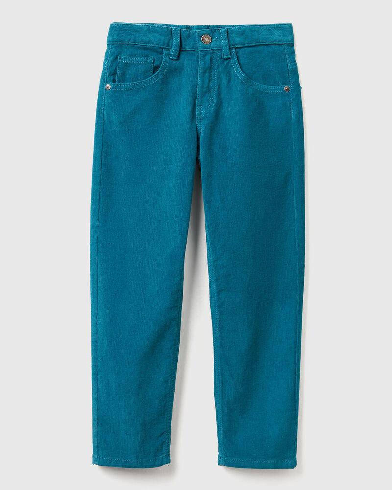 Benetton Pantalone za dječake 4AD5CE04EG-3C5-XL, Petrolej