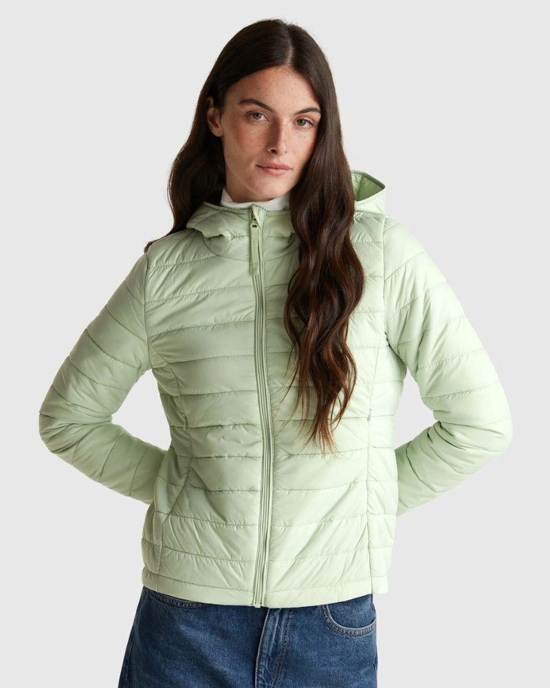 Benetton Ženska jakna 2TWDDN07O-22U-S, Zelena