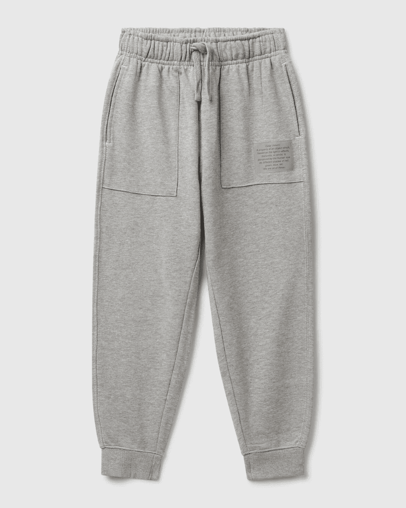 Benetton Donji dio trenerke za dječake 3NBMCF06NG-501-EL, Siva