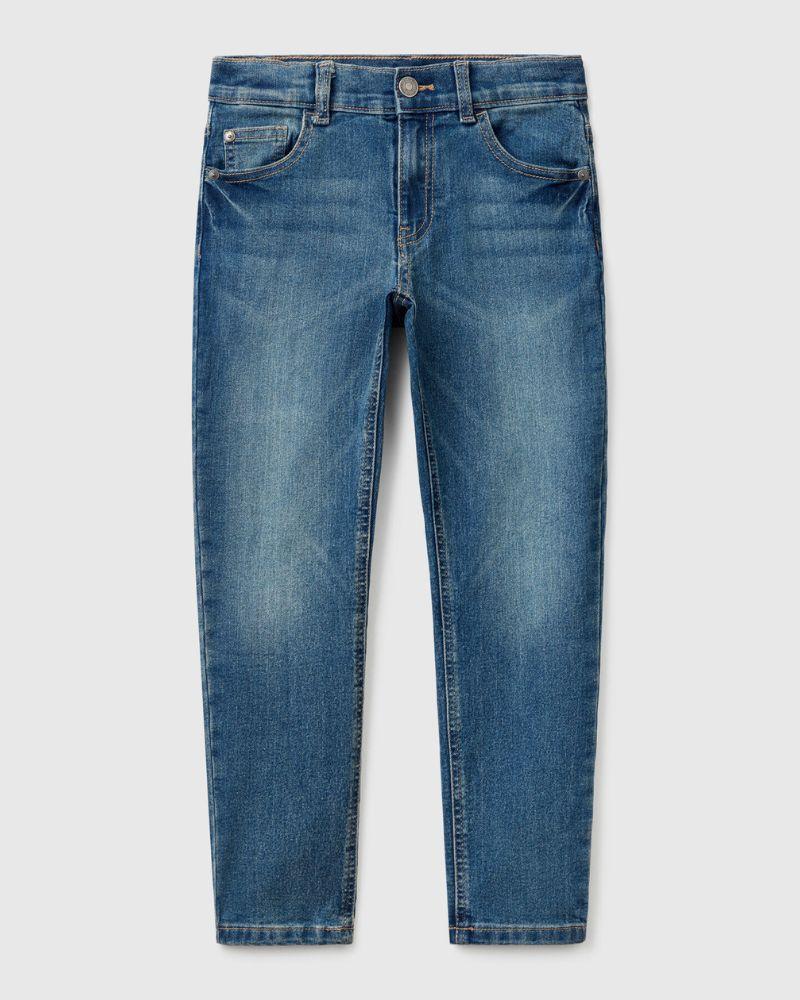 Benetton Pantalone za djevojčice 4PORCE00KG-911-L, Plave