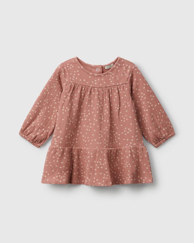 Benetton Haljina za bebe 35CUAV00MW-60V-74, Smeđa