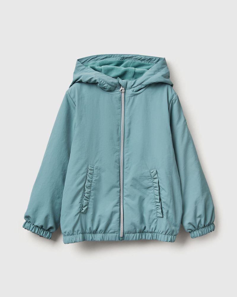 Benetton Jakna za djevojčice 2IGGGN03UP-33K-XS, Plava