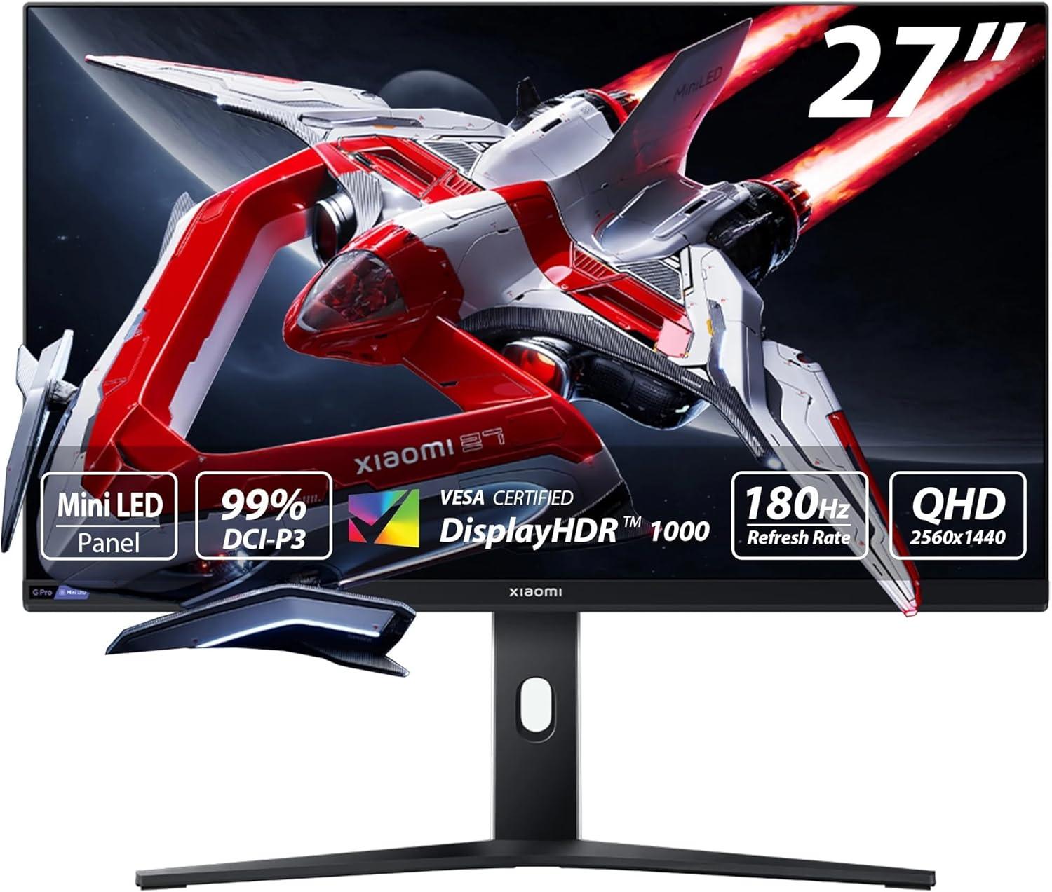 Xiaomi Mi Mini LED Gaming Monitor G Pro 27i - 27" QHD, 180Hz, 1ms, HDR1000