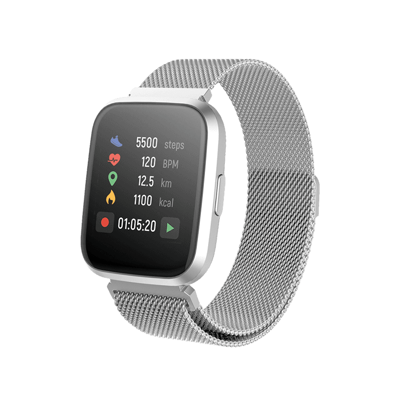 Forever Pametni sat ForeVigo 2 SW-310, Srebrne boje