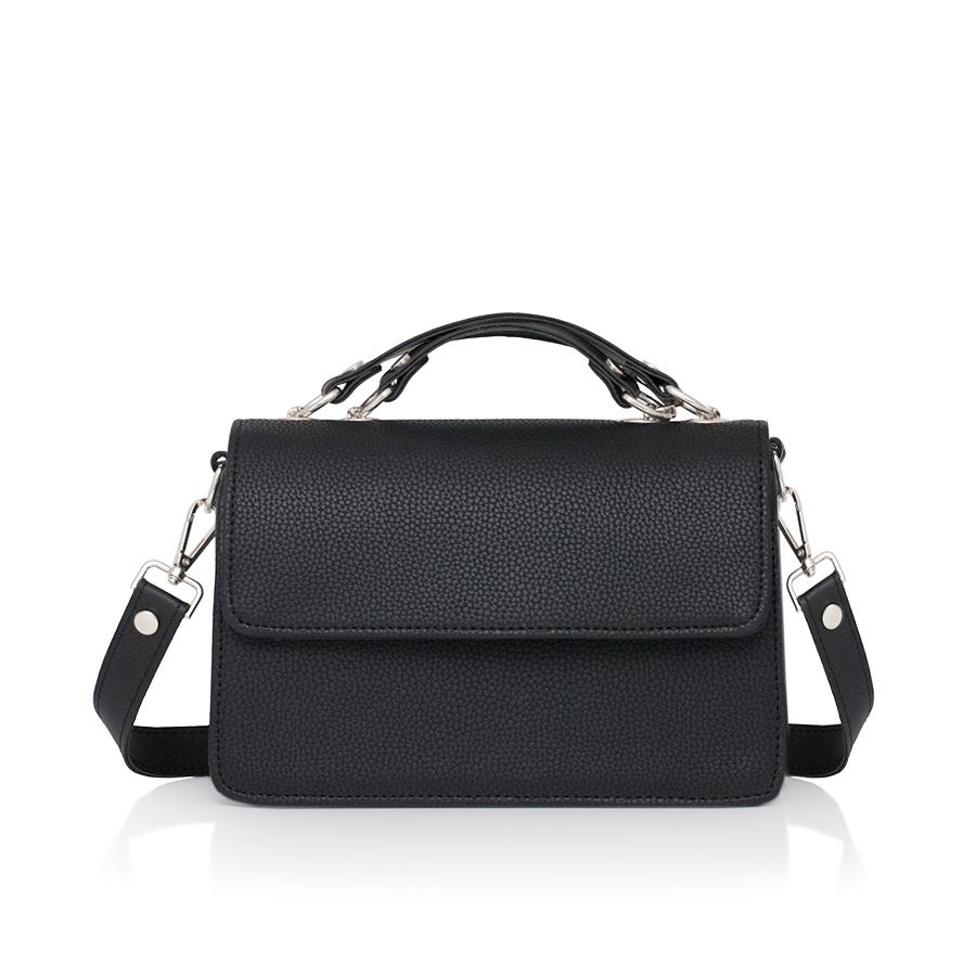 Lovely Bag Debbie - Crna Torba, Srebreni Metal