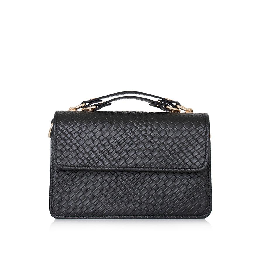 Lovely Bag Debbie - Crno Uzorak Torba, Zlatni Metal