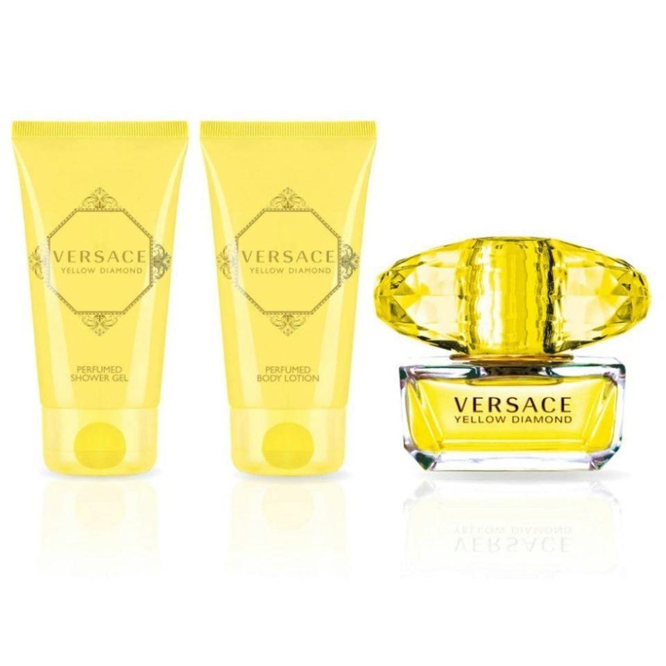 Versace Yellow Diamond EDT 50ml + 50ml Shower Gel + 50ml Body Lotion
