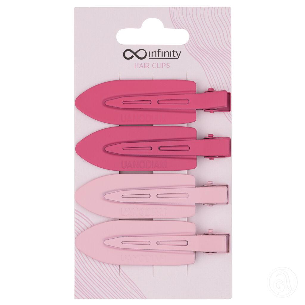 Infinity Šnale za kosu INF202, set gumica od 7 komada, Šarene