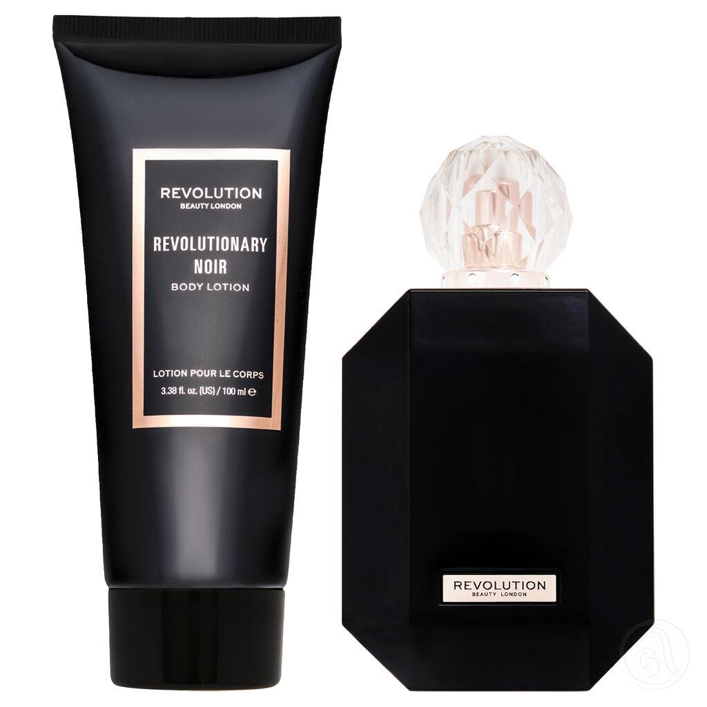 Revolution Revolutionary Noir Women's Eau de Toilette Body Lotion Set