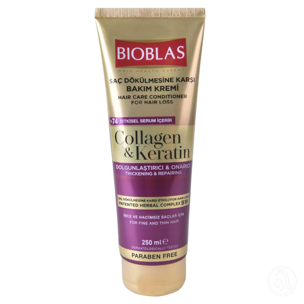 Bioblas Balzam Protiv opadanja kose, kolagen i keratin, 250ml
