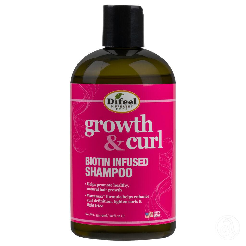 Difeel Šampon za kovrdžavu kosu Biotin Growth & Curl, 354,9ml