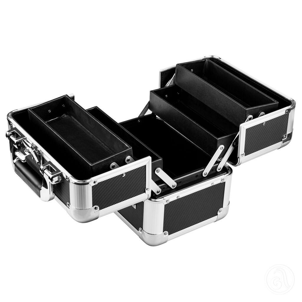 Blush Kofer za šminku BL-MC02,Sivo crni