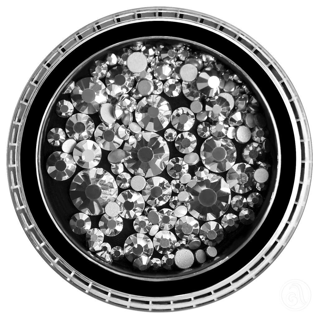Perfect Nails Ukrasi za nokte CRYSP-01, Set od 175 komada, Srebrna