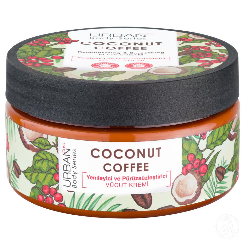 Urban Care Coconut Coffee Body Cream, 200ml