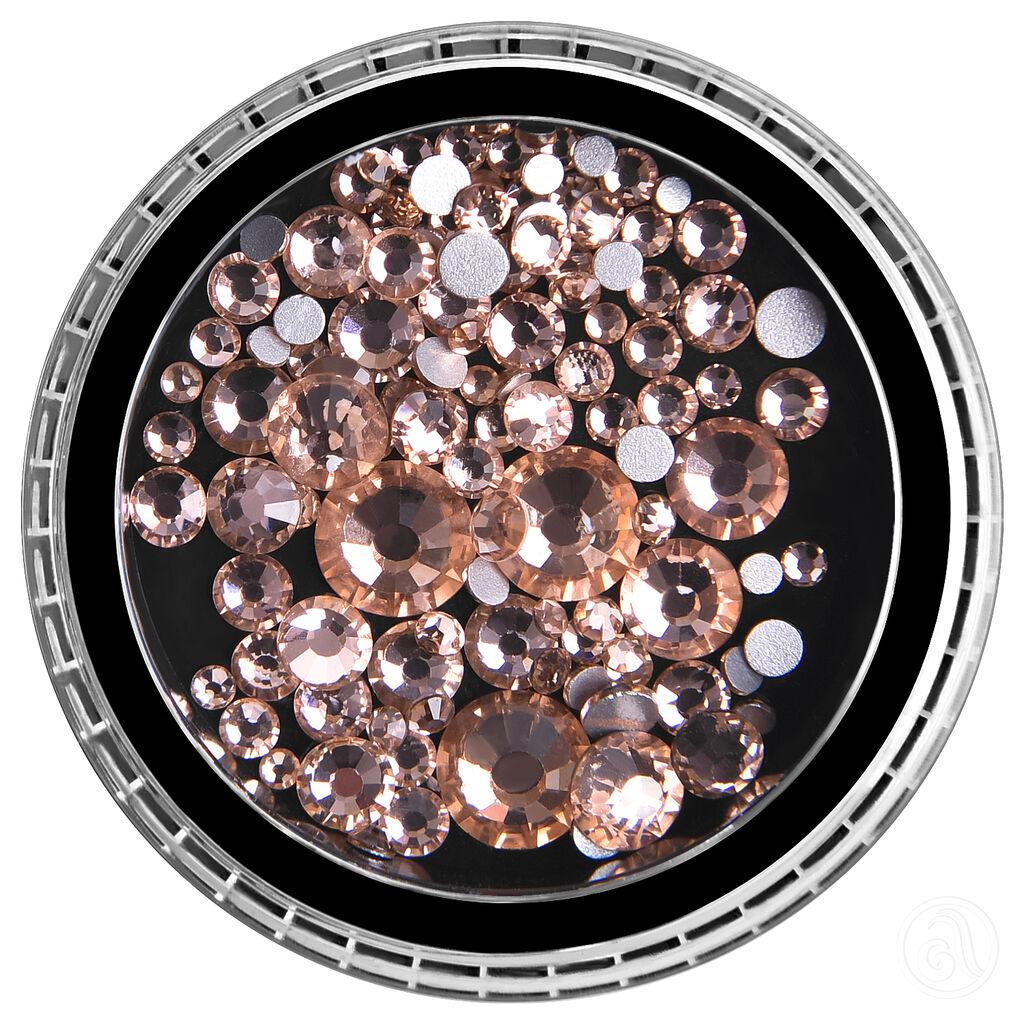 Perfect Nails Ukrasi za nokte CRYSP-06, Set od 175 komada, Rose Gold