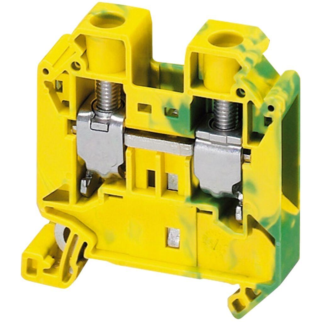 Schneider Electric Vijčana Redna Stezaljka NSYTRV162PE, 16mm2, Žuto-Zelena 1x1