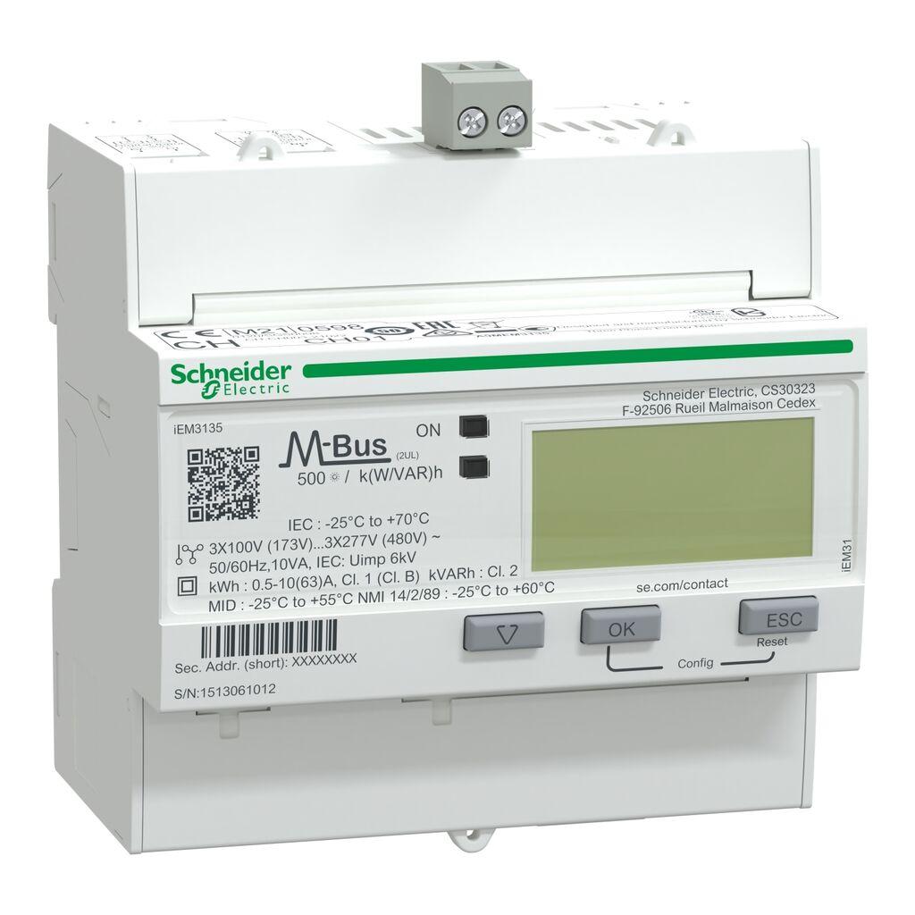 Schneider Electric Brojilo A9MEM3135, Direktno do 63A 3f 4 tarife E.P.U.I M-Bus MID