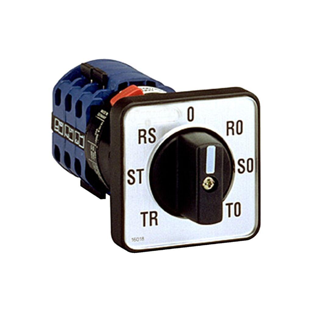 Schneider Electric Grebenasti Prekidač Voltmetarski 16018, CMV - 3L I 3L-N - 45° Za Fi 22mm