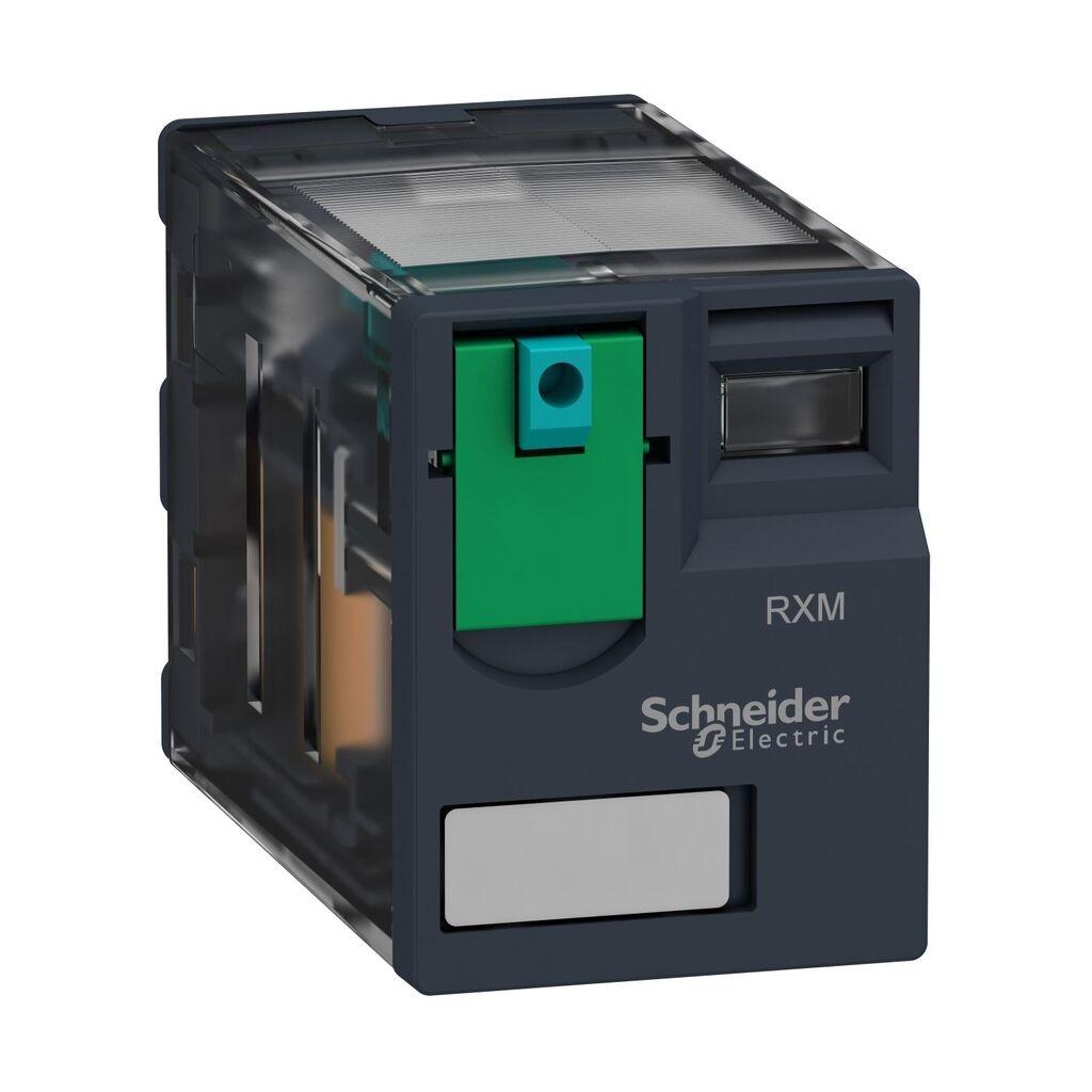 Schneider Electric Utični Relej RXM2AB1BD, 24V DC 12A 2 (C/O)
