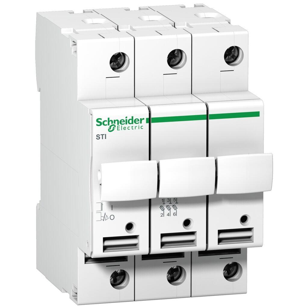 Schneider Electric Rastavna sklopka STI A9N15655, Za osigurače do 10A 3P 8.5x31.5
