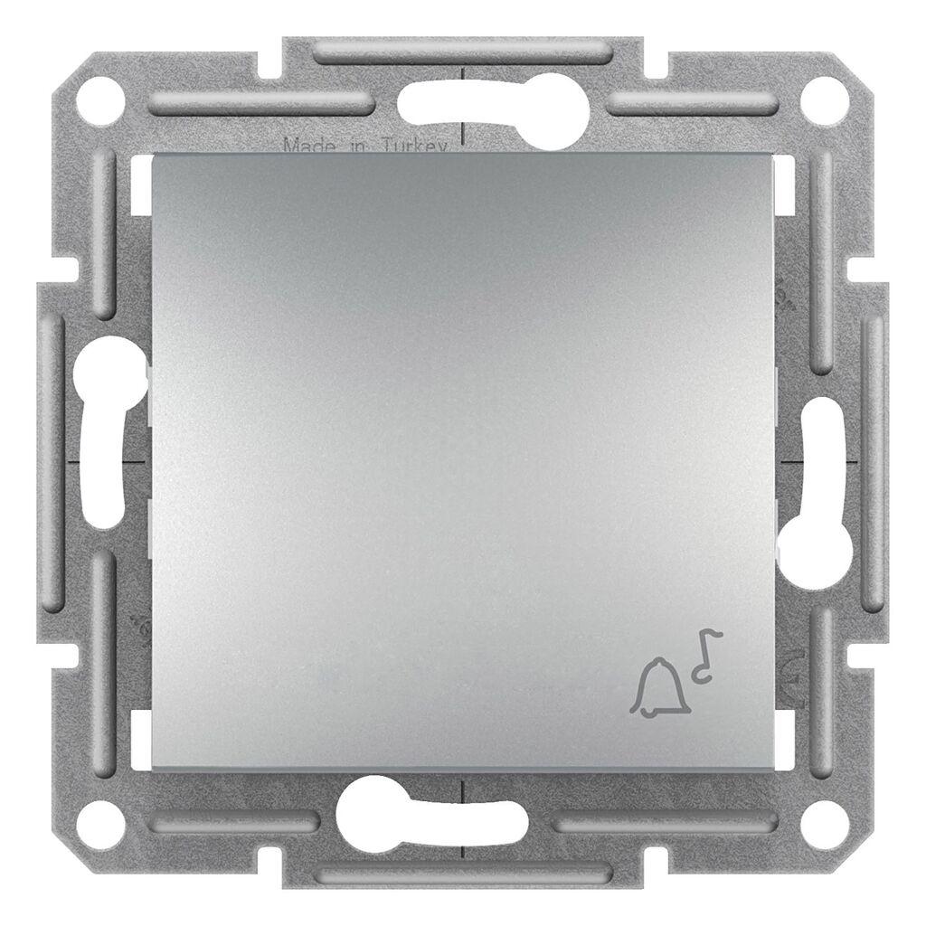 Schneider Electric Taster Zvona, EPH0800161, 10A, Bez Okvira, Sivi