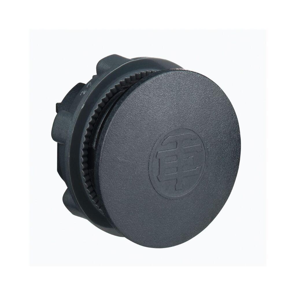 Schneider Electric Crni Okrugli Slijepi Čep ZB5SZ3, Fi 22mm Za XB4 I XB5