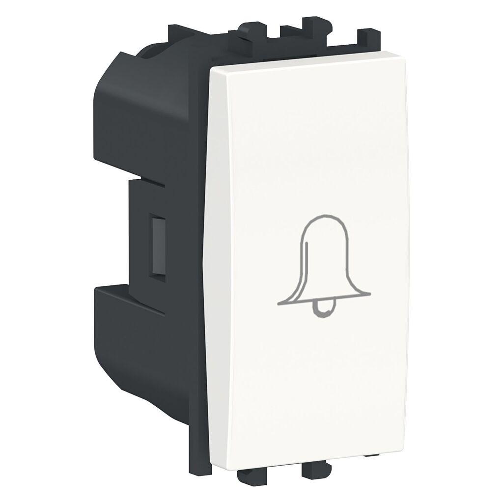 Schneider Electric Taster Zvona LMR0130001, 10A 1M, Bijeli
