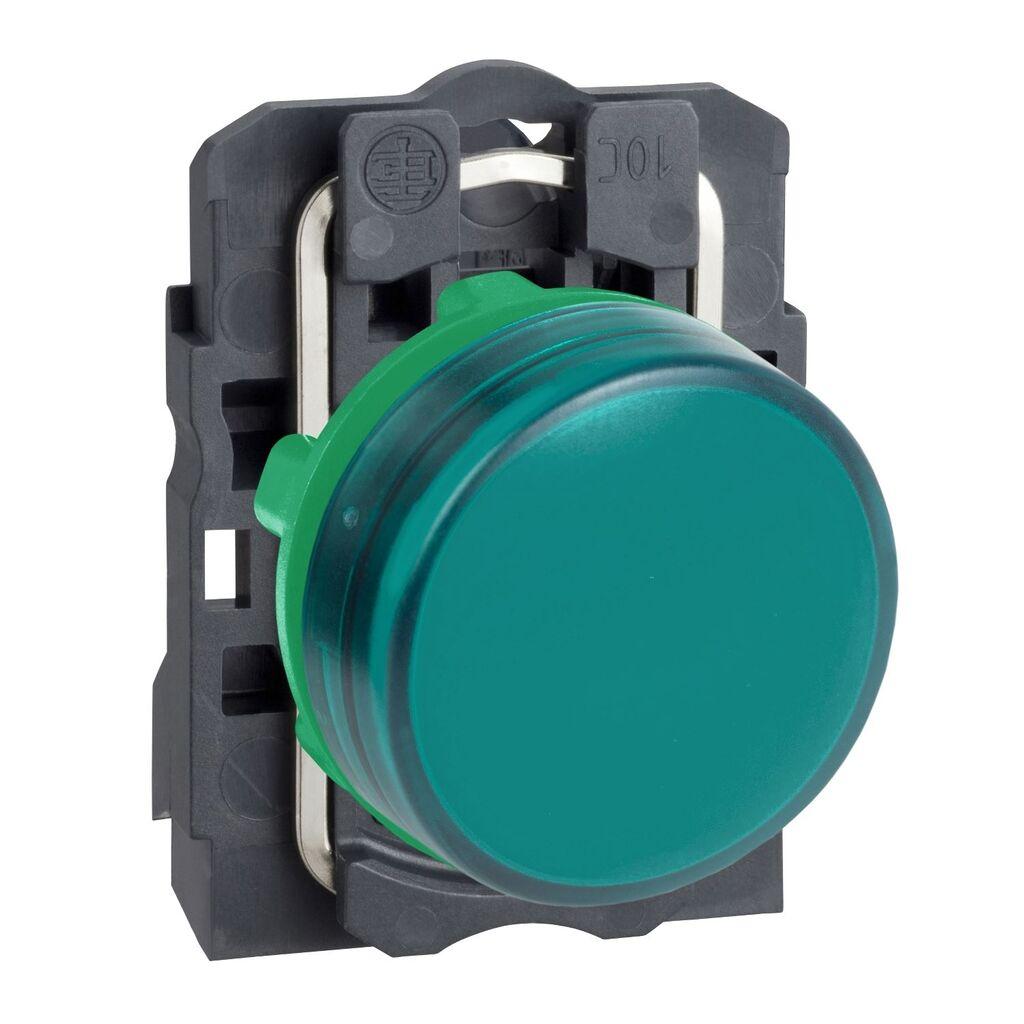 Schneider Electric Signalna Lampica XB5AVM3, Zelena LED Fi 22mm 230V AC, Plastična